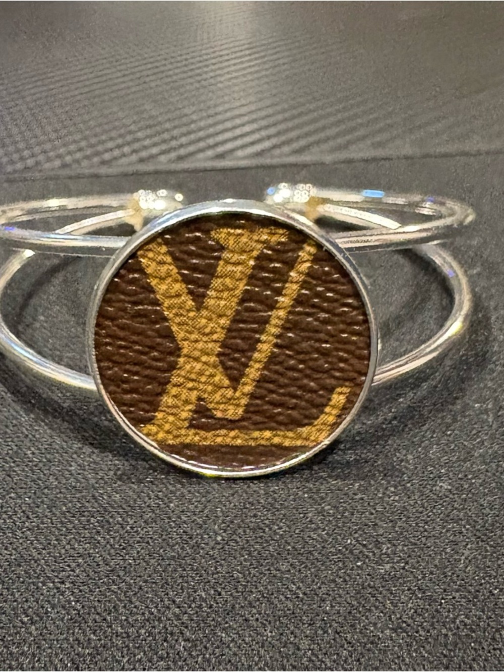 Upcycled Louis Vuitton Monogram Bracelet